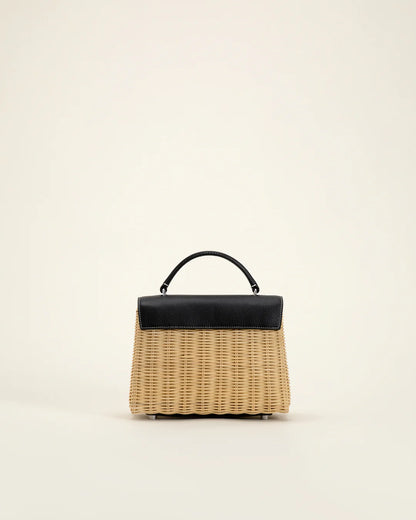 Marie 22 Haute Rattan – Box Calf - Zwart