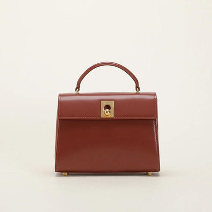 Marie 22 - Handbag Brown in Box Calf