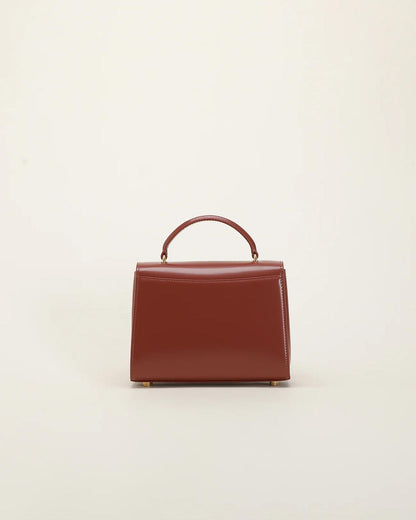 Marie 22 - Handbag Brown in Box Calf