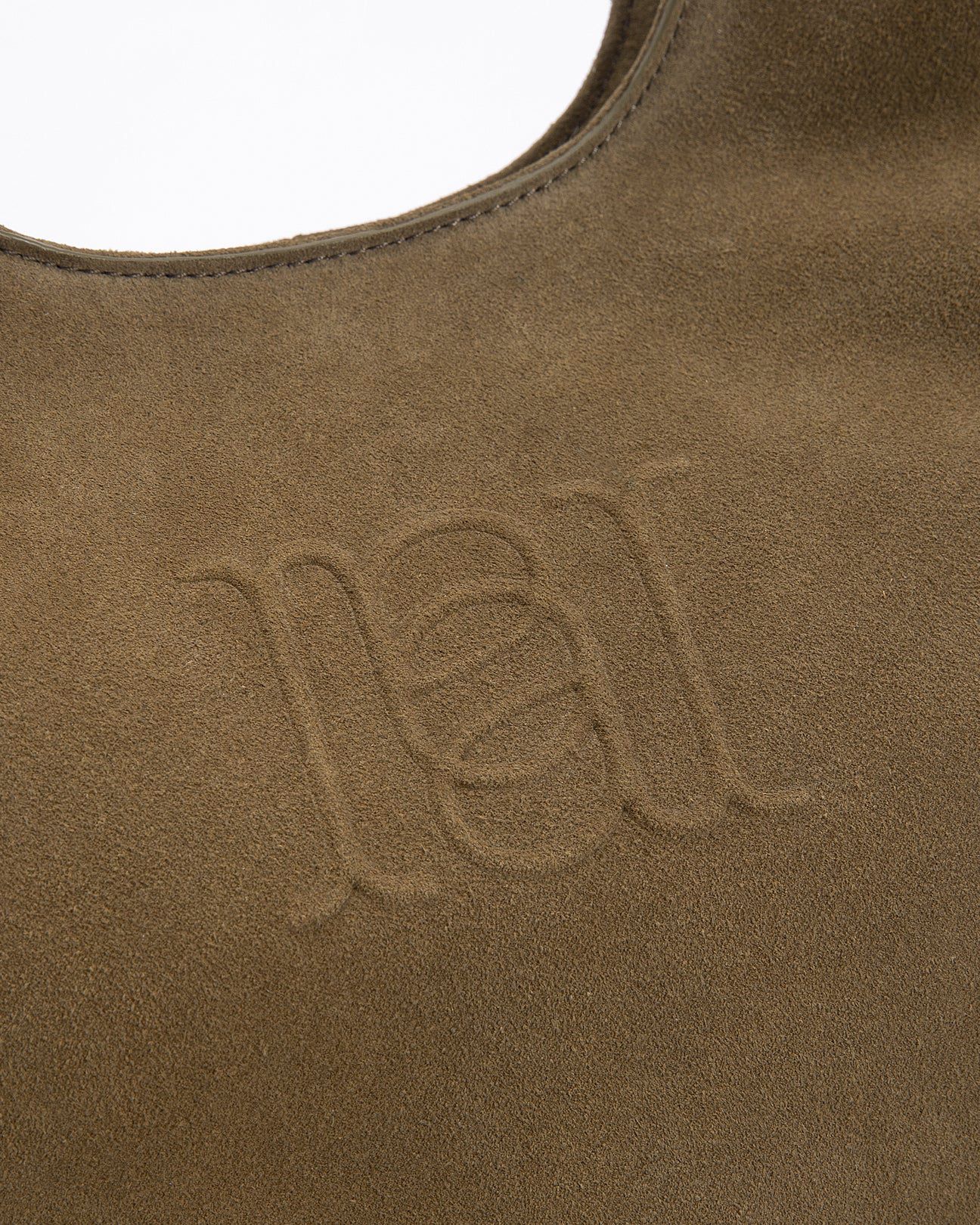 Suede Carry-All Bag Tobacco Brown