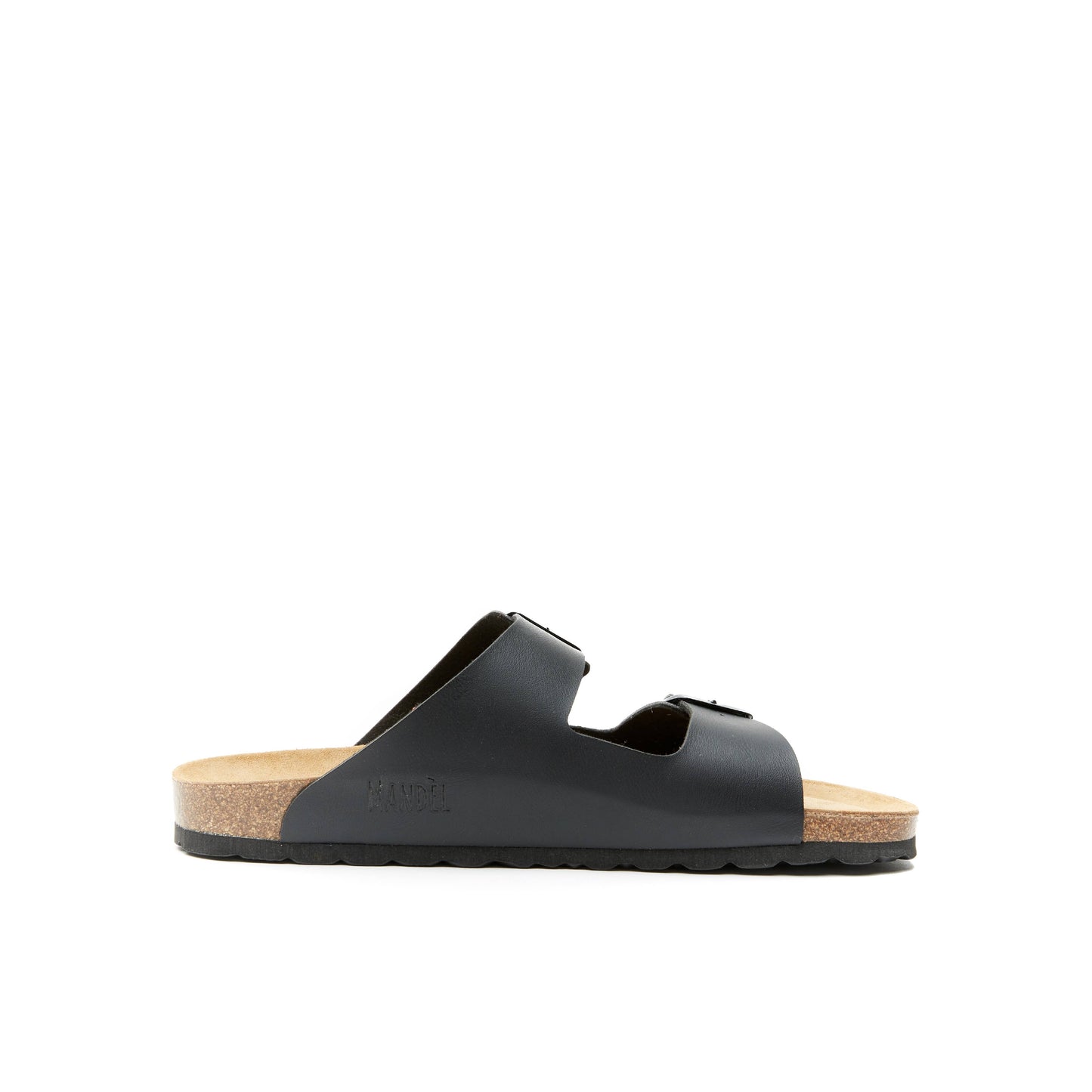 Ciabatta two bands ALBERTO black - Art.MD6151