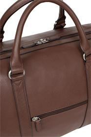 Reistas in Generfd Leder in Bruin