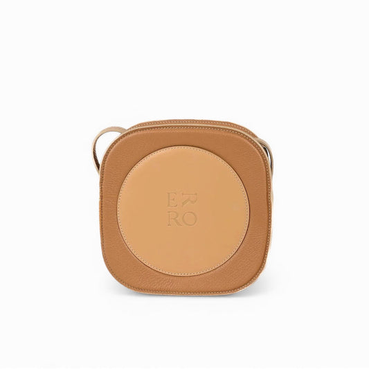 Lorea - Sable – Timeless leather shoulder bag