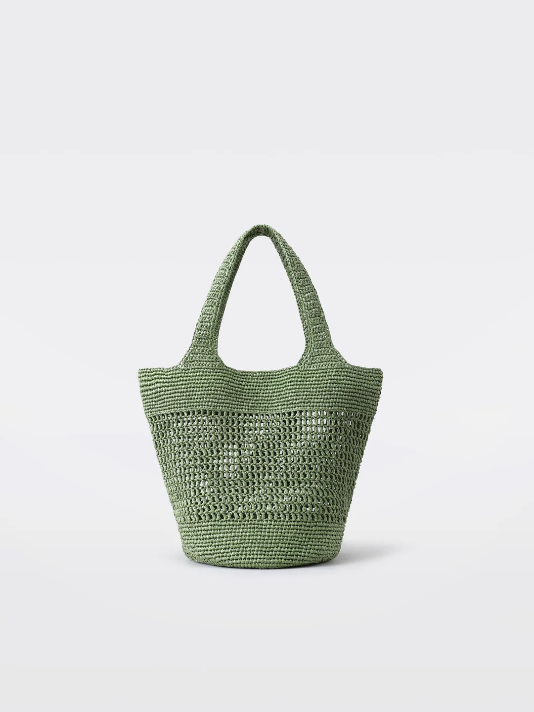 Palma Raffia Tote – Salie Groen