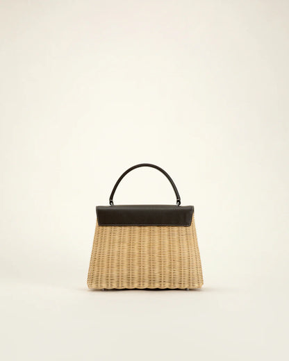 Marie 28 Haute Rattan – Box Calf - Espresso Bruin
