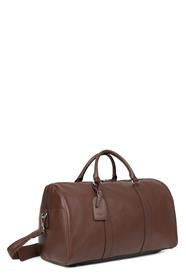 Reistas in Generfd Leder in Bruin