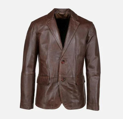 Rafel Lamb Malli Leather Blazer