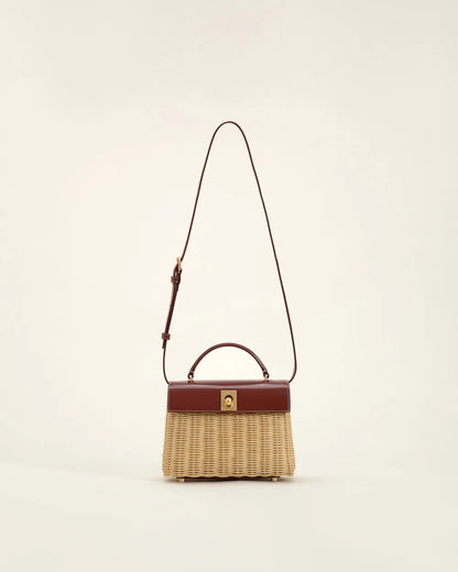 Marie 22 Haute Rattan - Box Calf - Bruin