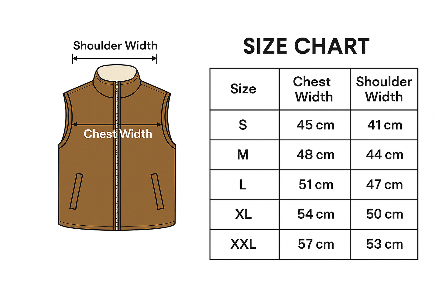 Mouton Shearling Vest