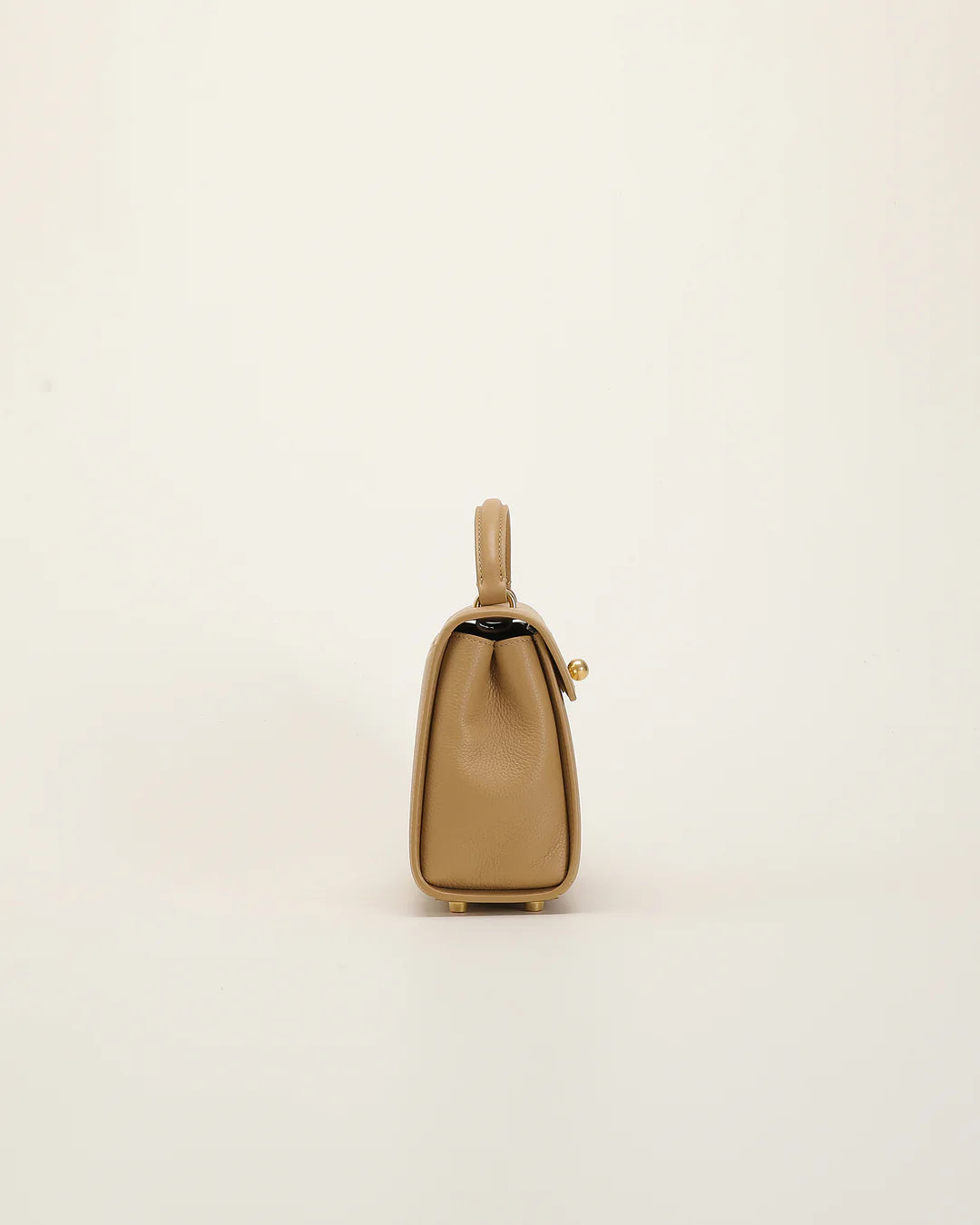 Marie 22 - Handtas Beige in Kalfsleer