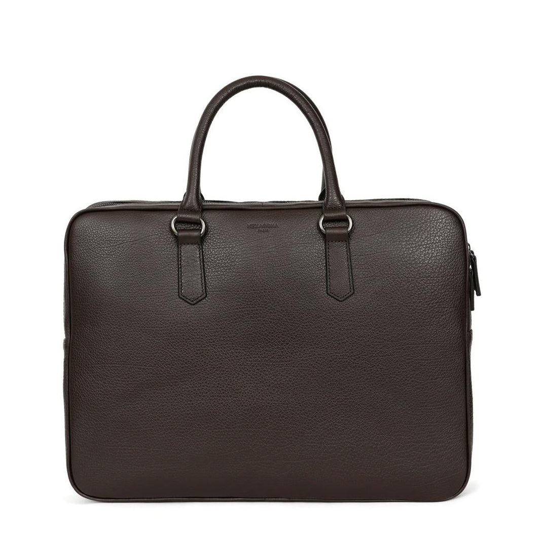 Business / Document Bag 15” & A4 – Full-grain Leather - Brown