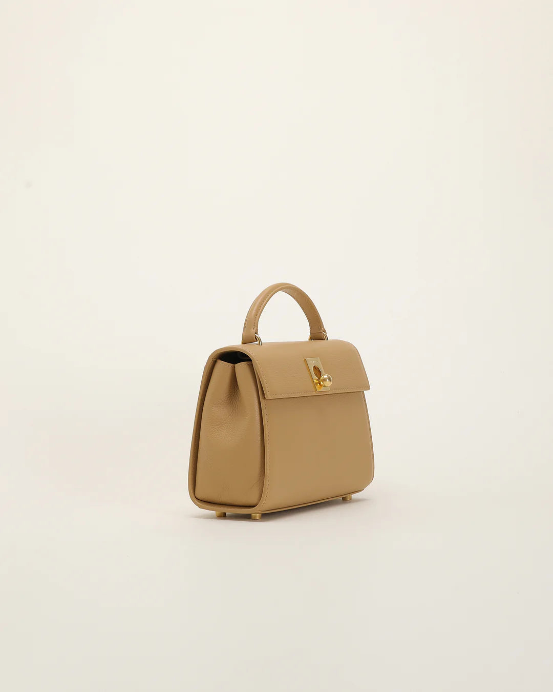 Marie 22 - Handtas Beige in Kalfsleer