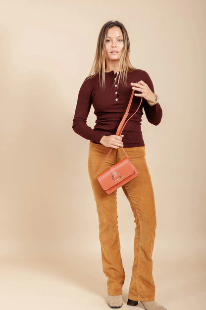 Mokoa - Terre Rouge - Crossbody Tas