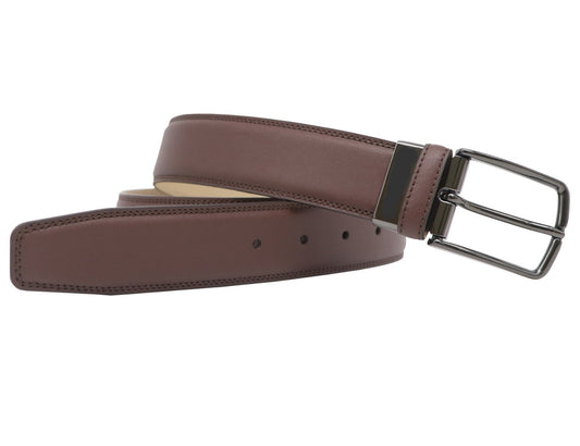 Bovine Leder - 35mm Riem in Bruin - Full Grained Leather