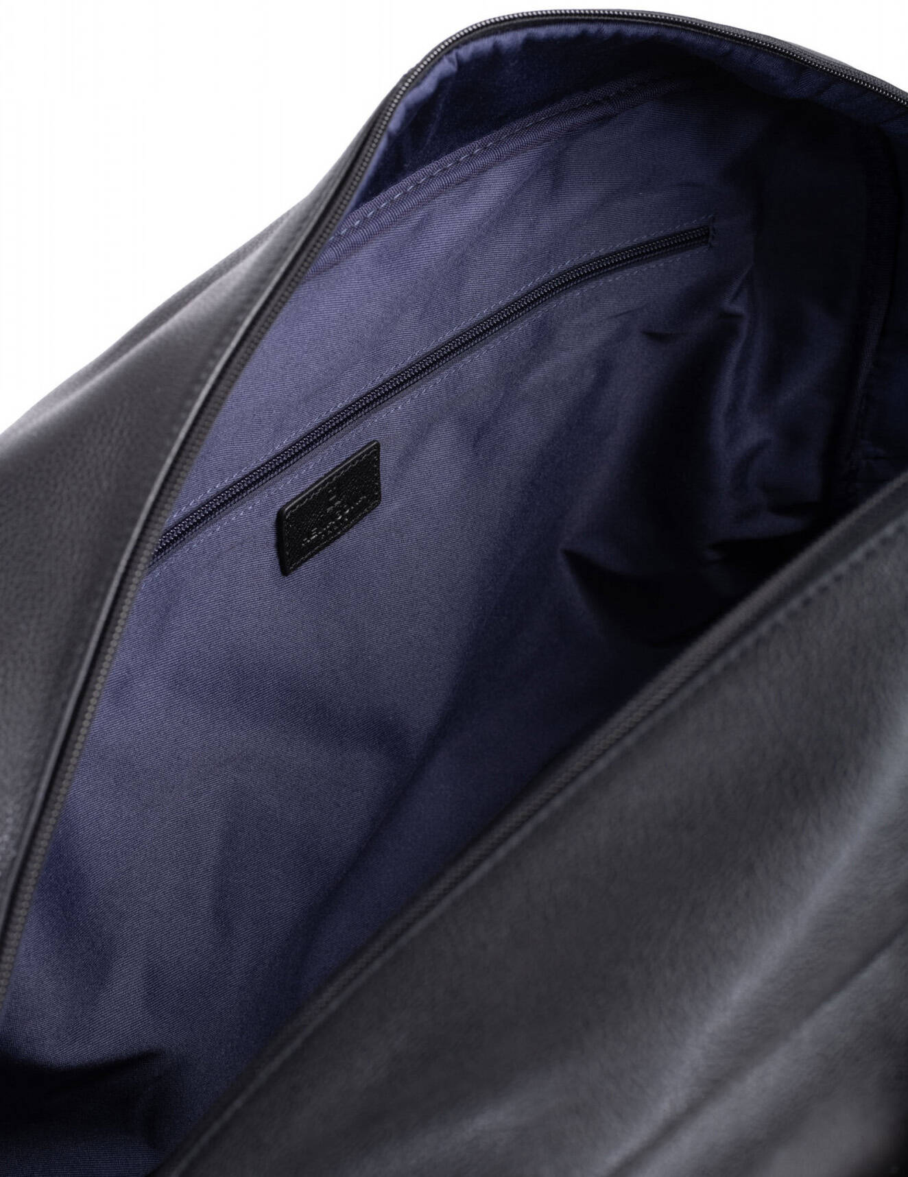 Leather Travel Bag - Black