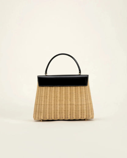 Marie 28 Haute Rattan – Box Calf - Zwart