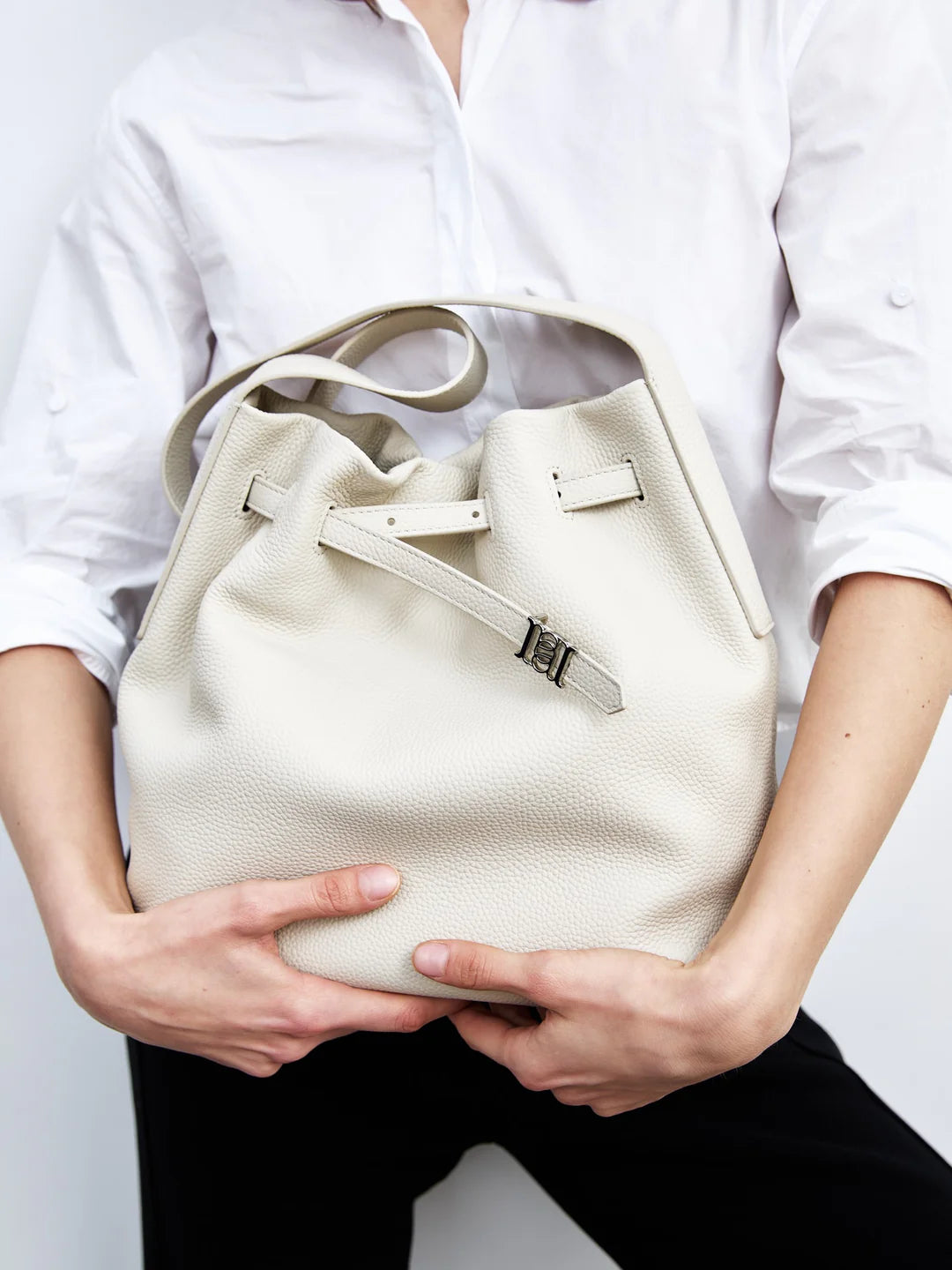 Morgan 30 – Kalfsleren in Off White