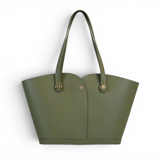 Liza - Tote Bag - Olijfgroen