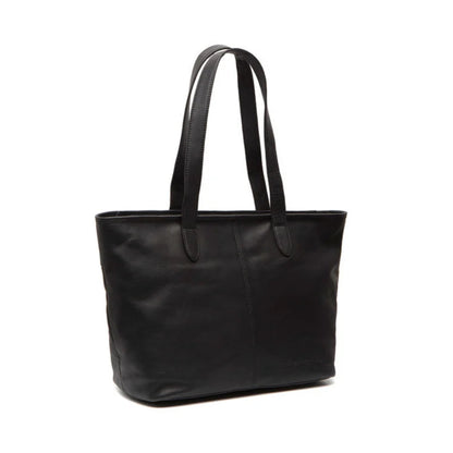 The Chesterfield Brand - Lederen Tas Shopper Monza - Zwart