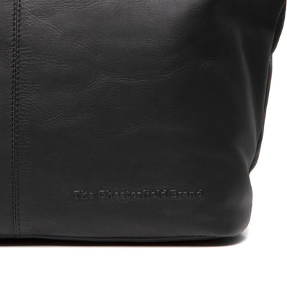 The Chesterfield Brand - Lederen Tas Shopper Monza - Zwart