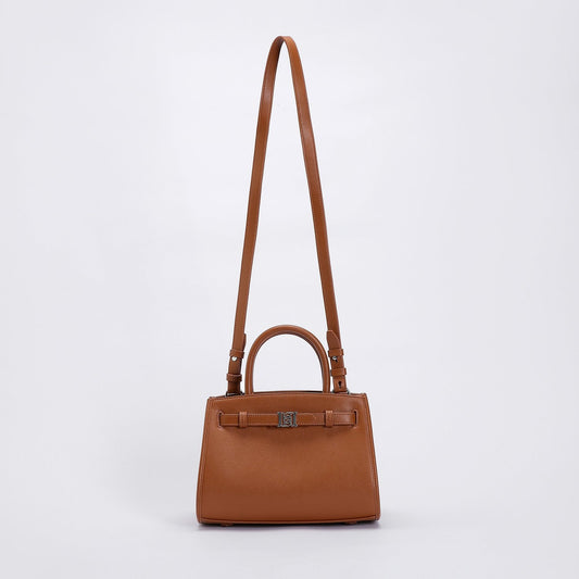 Small Morgan Tote Bag Brown