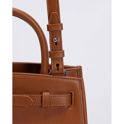Small Morgan Tote Bag Brown
