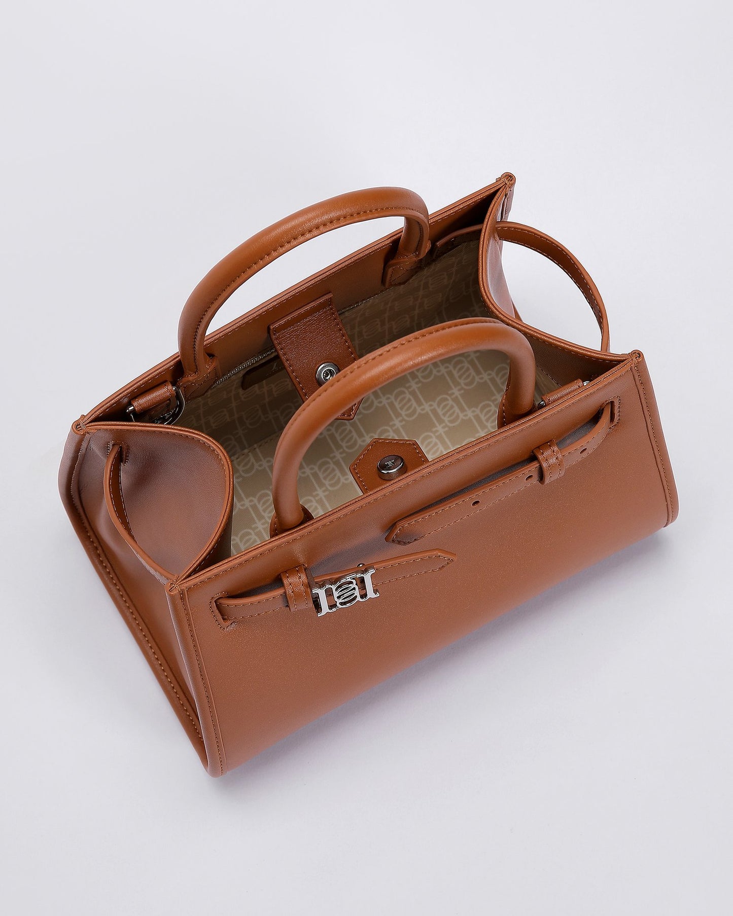 Small Morgan Tote Bag Brown