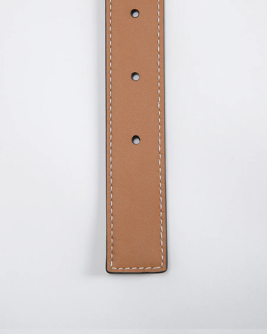 Double-sided Monogram Calfskin Belt