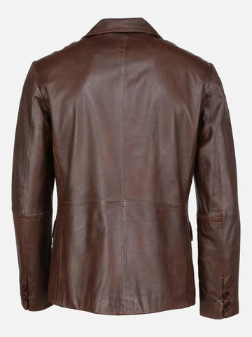 Lamb Leather Blazer