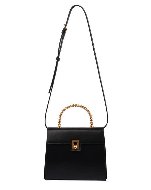 1960 Twist Knot Handle Bag – Tijdloze elegantie met een vintage toets