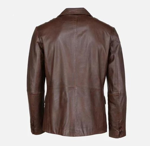 Rafel Lamb Malli Leather Blazer