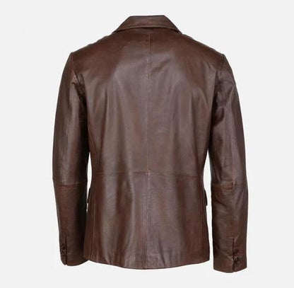 Rafel Lamb Malli Leather Blazer