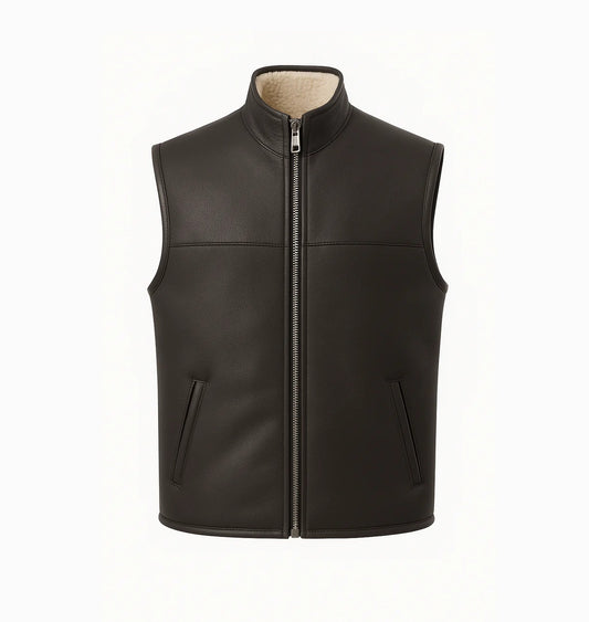 Mouton Shearling Vest
