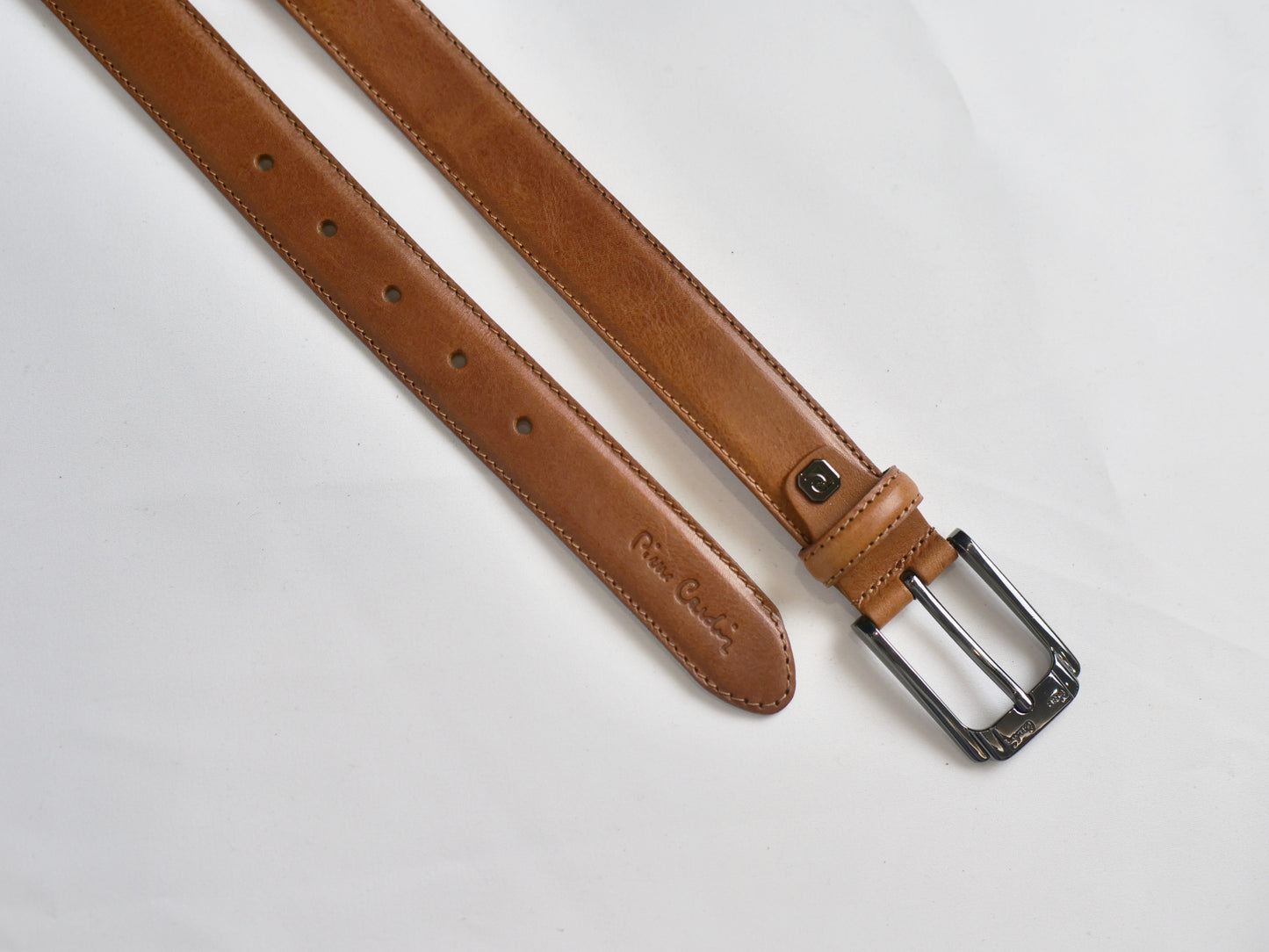 Italiaans Leren riem van 3,5 cm breed