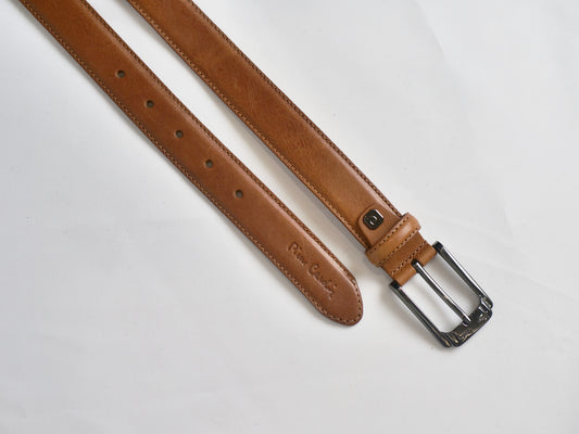 Italiaans Leren riem van 3,5 cm breed