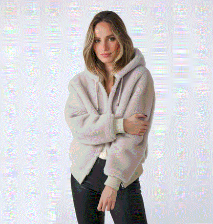 Mouton Shearling - Reversible Bomber Jacket
