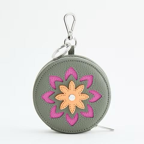 Nathan-Baume Mandala Zip-Around Coin Pouch