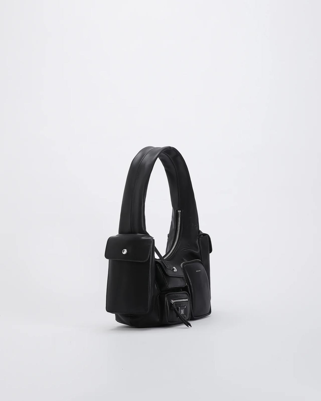 Cargo Shoulder Bag Black