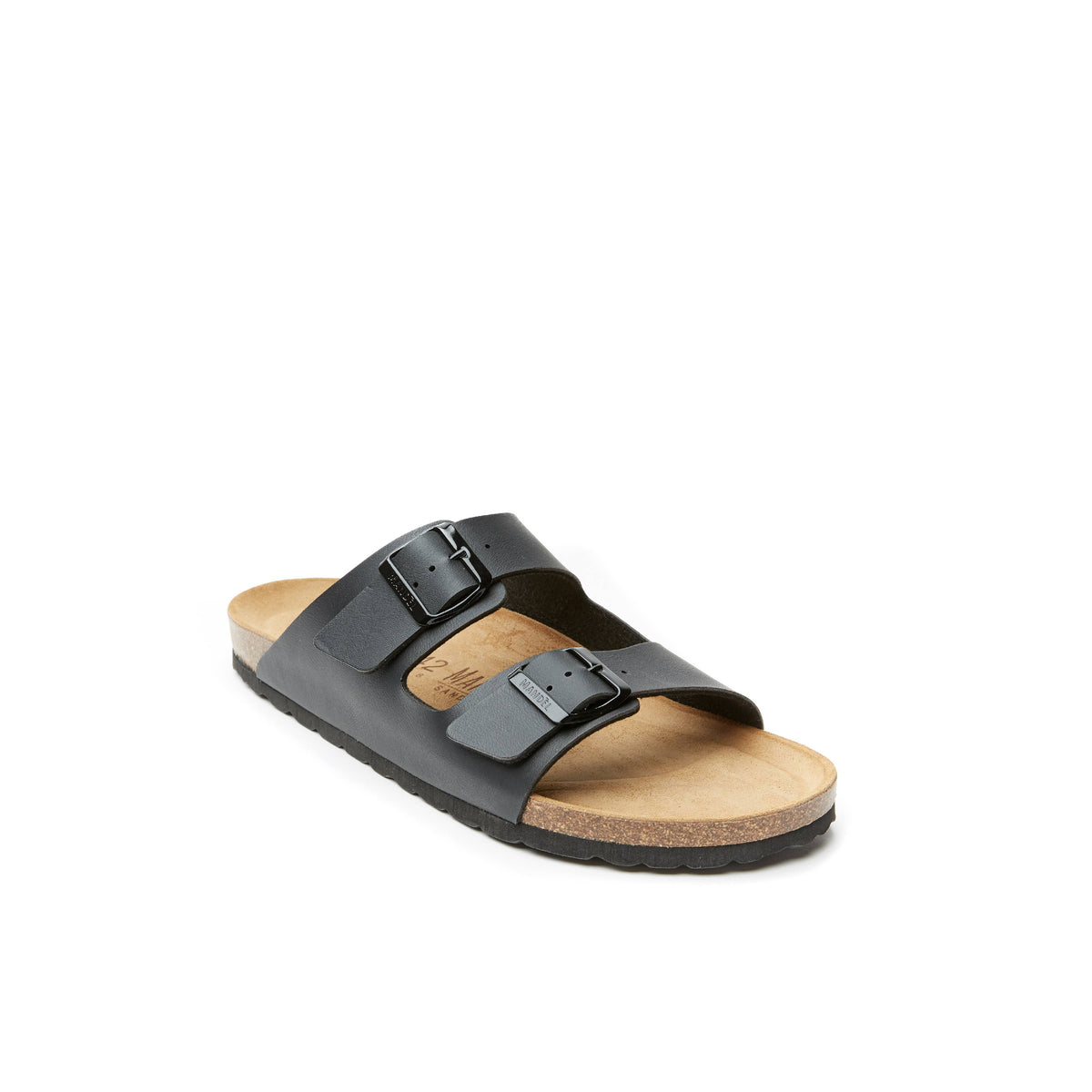 Ciabatta two bands ALBERTO black - Art.MD6151
