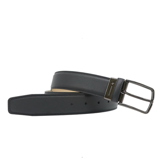 Bovine Leder - 35mm Riem in Zwart - Full Grained Leather