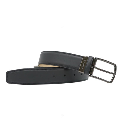 Bovine Belt 35mm - Full grain leather - Black
