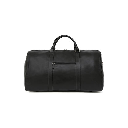 Leather Travel Bag - Black