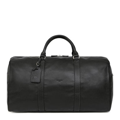 Leather Travel Bag - Black