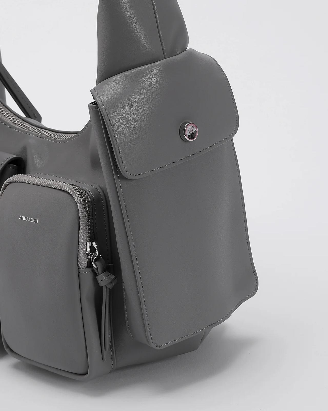 Cargo Shoulder Bag Gray