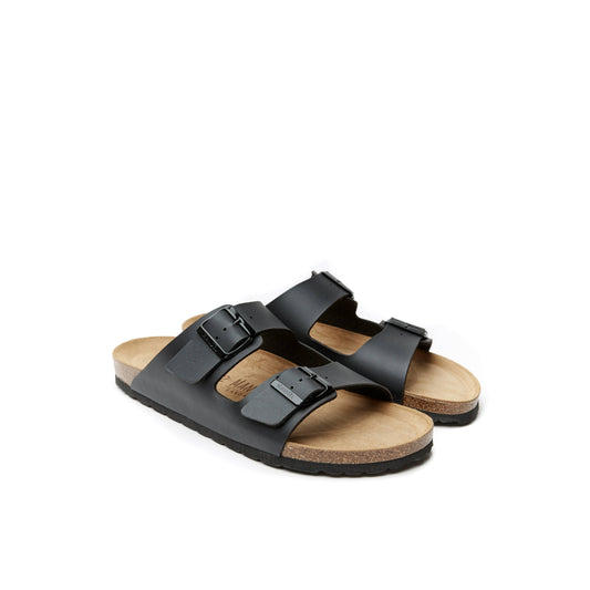Ciabatta two bands ALBERTO black - Art.MD6151
