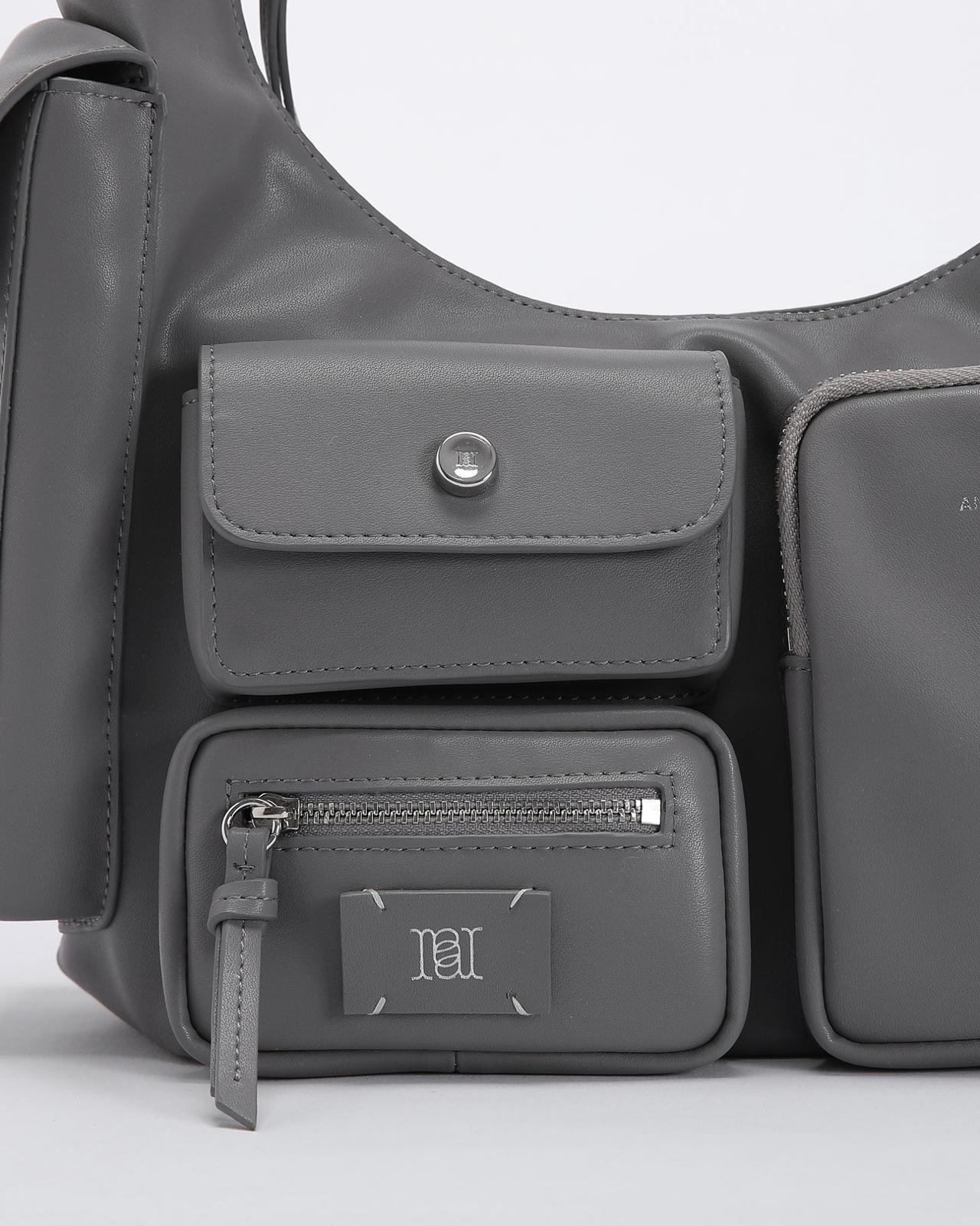 Cargo Shoulder Bag Gray