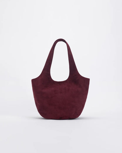 Suède Carry All Bag - Burgundy